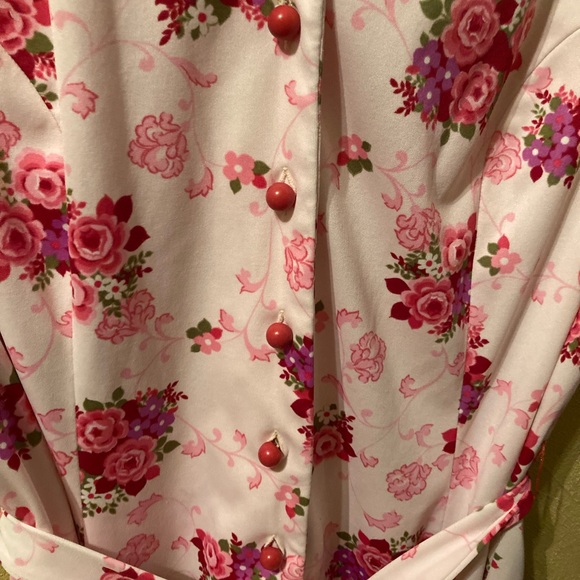 Vintage 70s Floral Dress - Picture 3 of 16